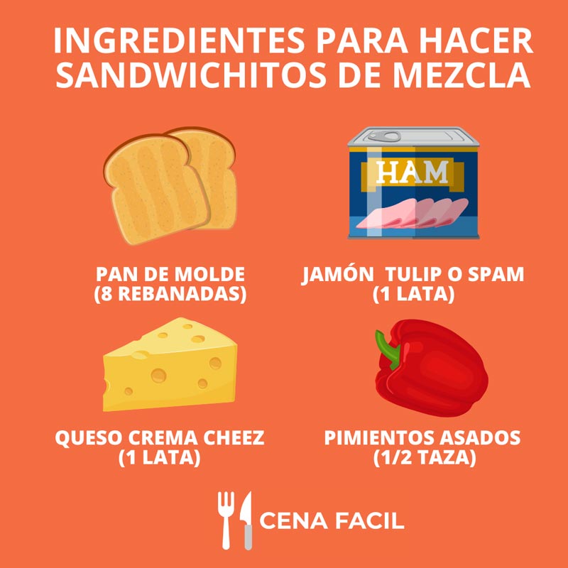 Sandwichitos de Mezcla | Receta de Puerto Rico Fácil y Rápida
